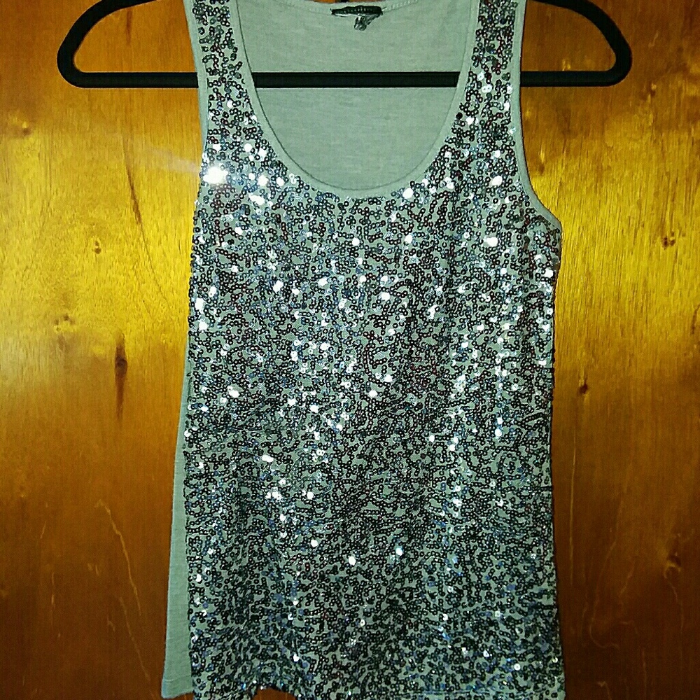 Sequin Tank Top